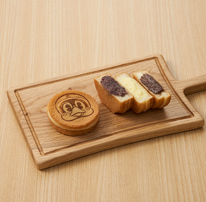 つば九郎焼き
(つぶあん/チョコ/カスタード/チョコバナナ)