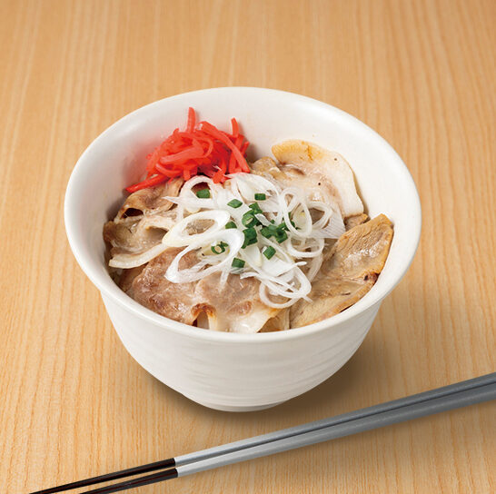 ネギ塩味豚丼