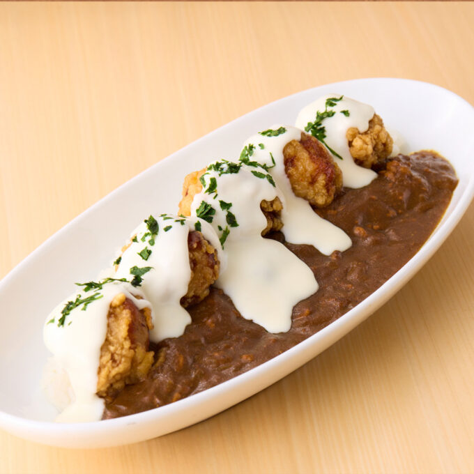 カレー＆チーズじんカラ丼