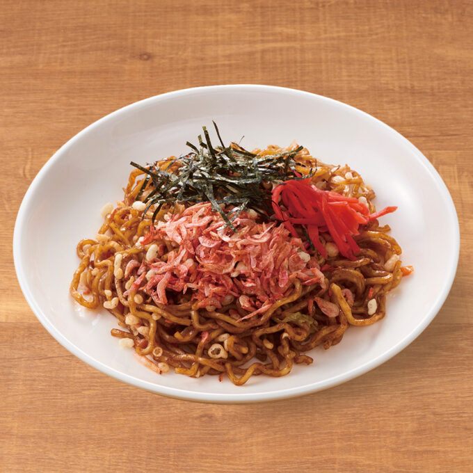 静岡県産小エビ焼きそば