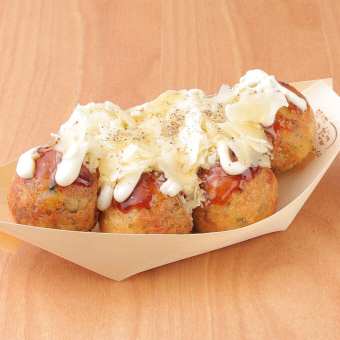 はちみつたっぷりクワトロチーズたこ焼