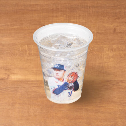 ぶどう酢ソーダ割り