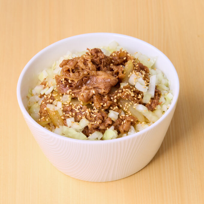 ガーリックマヨ玉焼肉丼