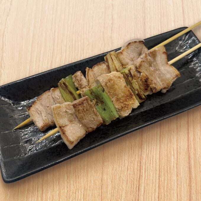 ジャンボ豚ねぎま串(1本)