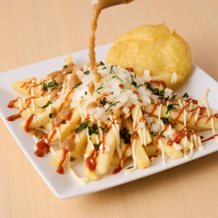 オニオンフリット＆オニオンソースポテト