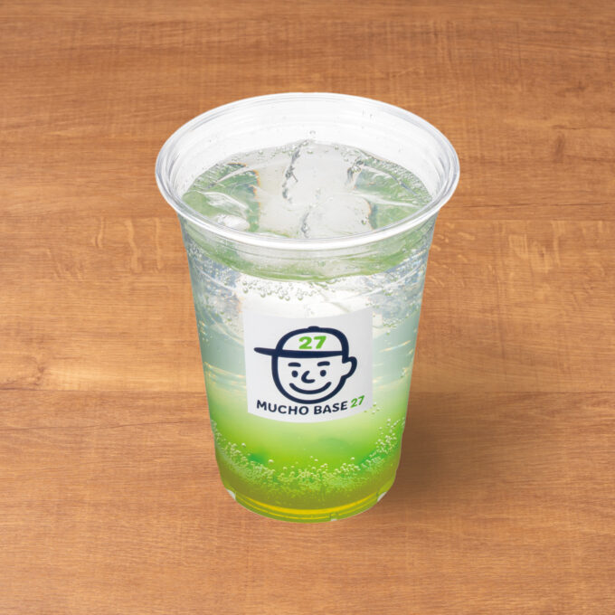 青リンゴソーダ(ゼリー入り)