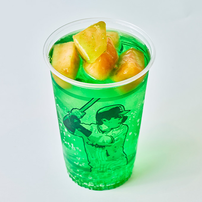 ゴロっとメロンソーダ