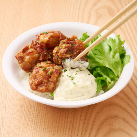 じんカラ南蛮丼