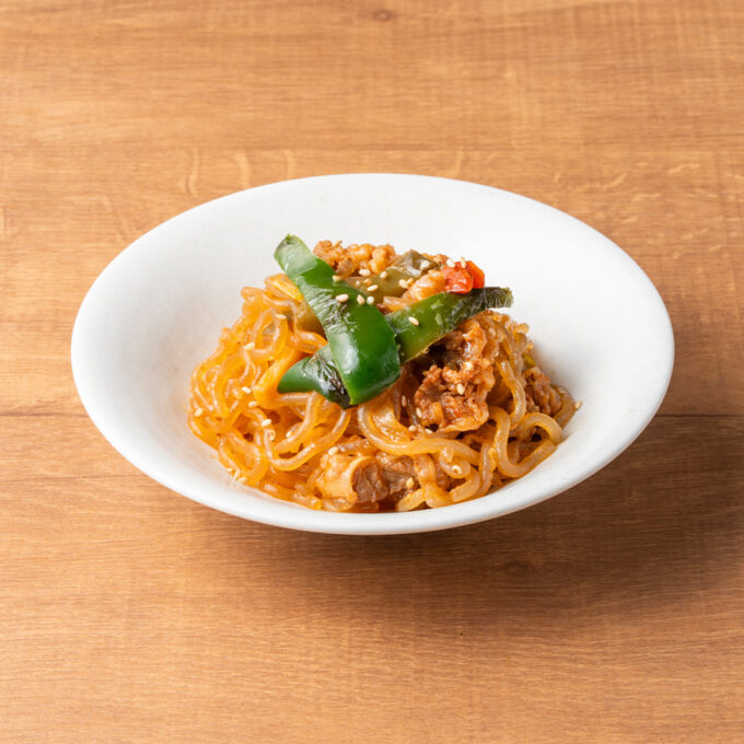 韓国料理好き！MUCHOの野菜たっぷり甘旨チャプチェ